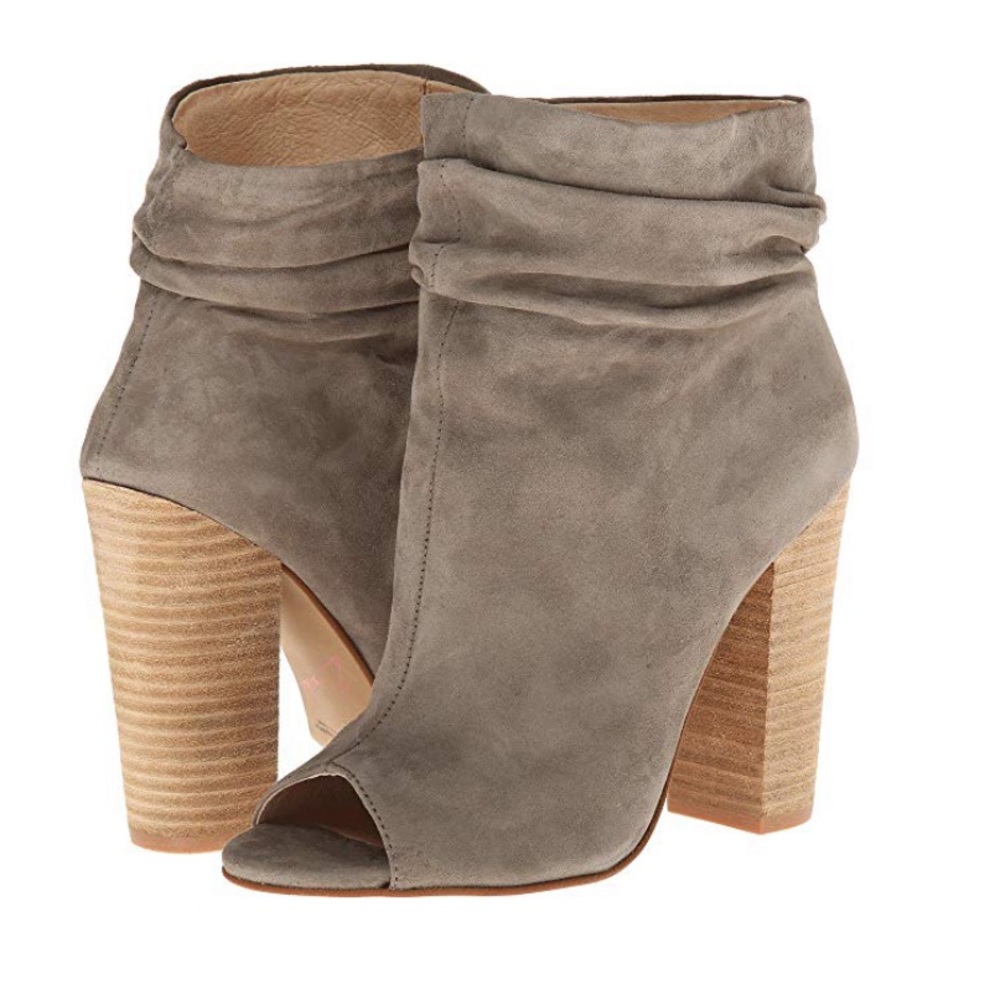 Kristin Cavallari Peep Toe Slouch Bootie